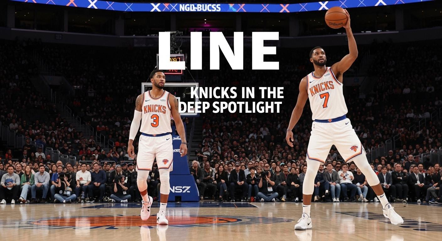 Editorial illustration of Knicks analysis for Philippines audience.