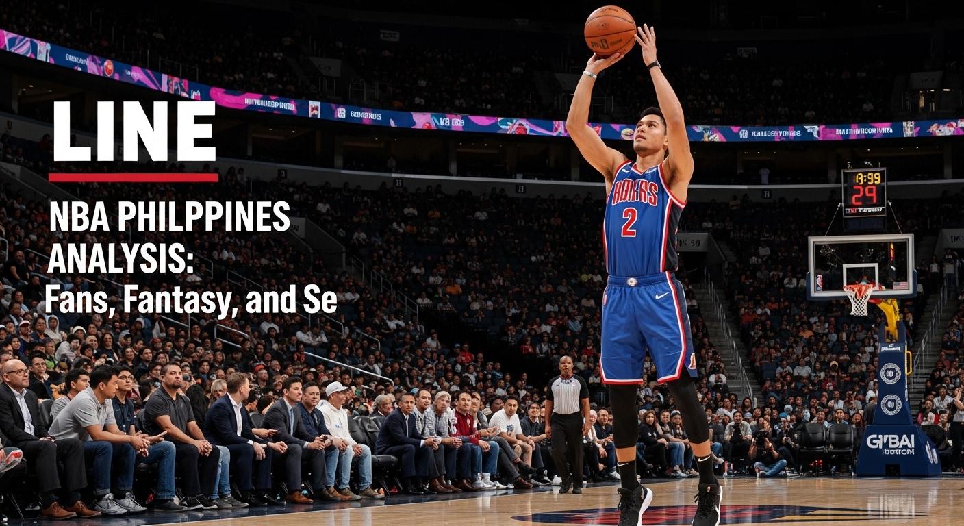 Filipino NBA fans in colorful jerseys watching a live game with a festive atmosphere