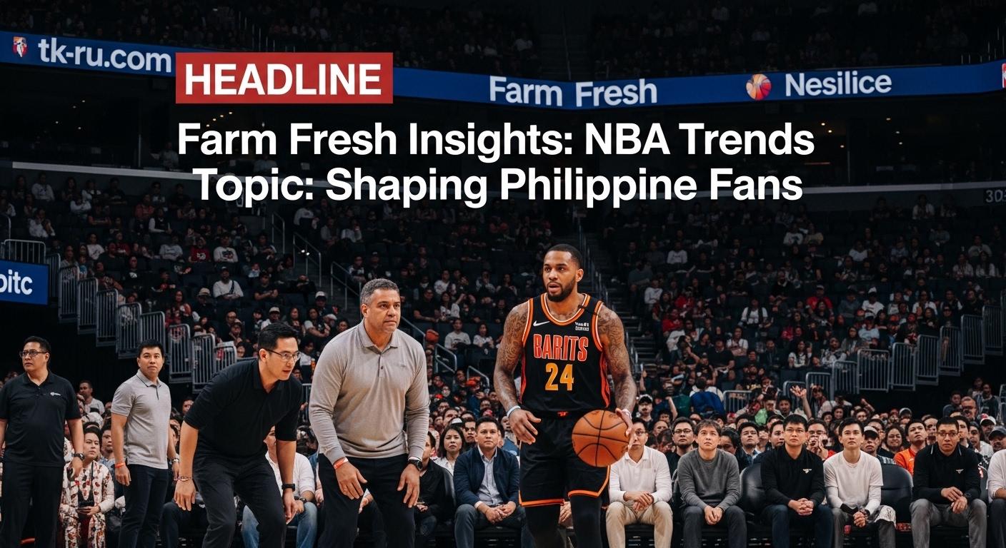 Analytical NBA desk showing growth charts and Philippine flag-inspired visuals.